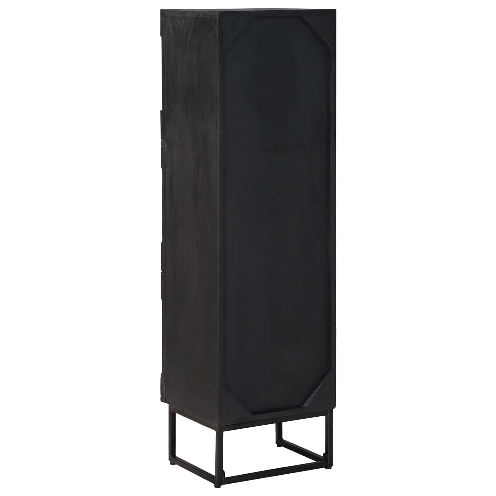 Haut Armoire Noir 35 x 30 x 120 cm - XIOS