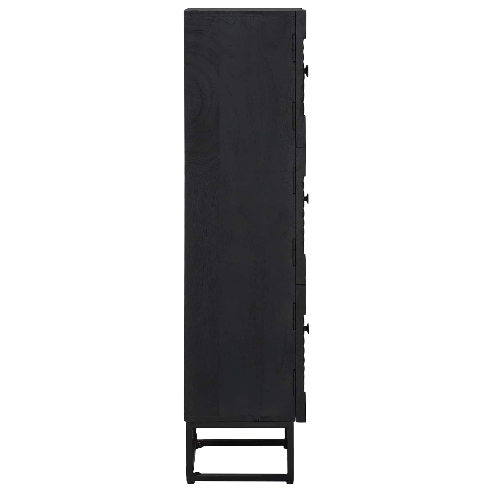 Haut Armoire Noir 35 x 30 x 120 cm - XIOS