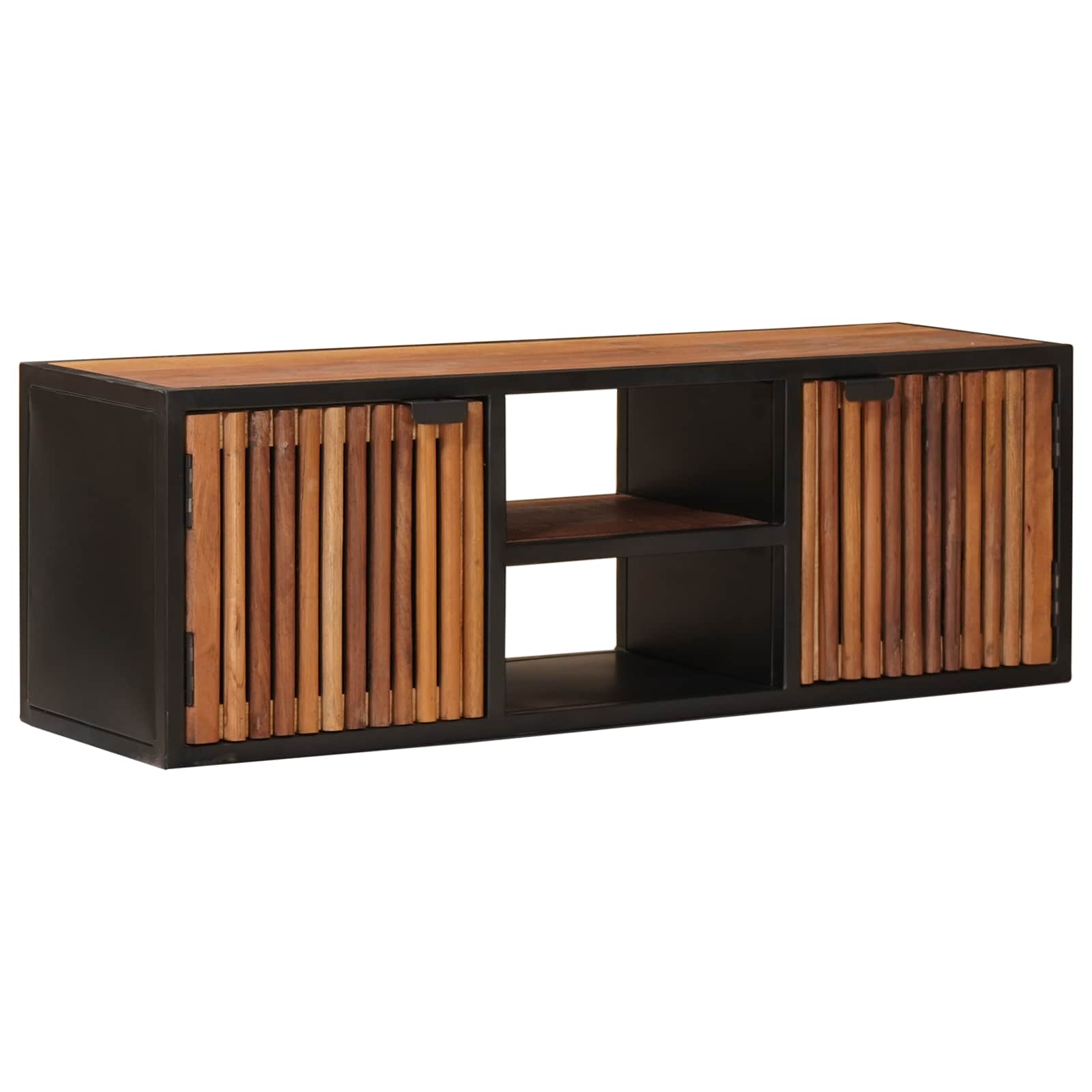 Meuble TV Fait Main 105 x 30 x 35 cm Bois de mangue massif