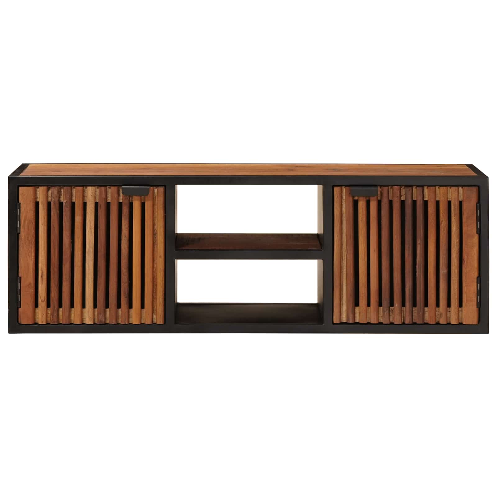 Meuble TV Fait Main 105 x 30 x 35 cm Bois de mangue massif