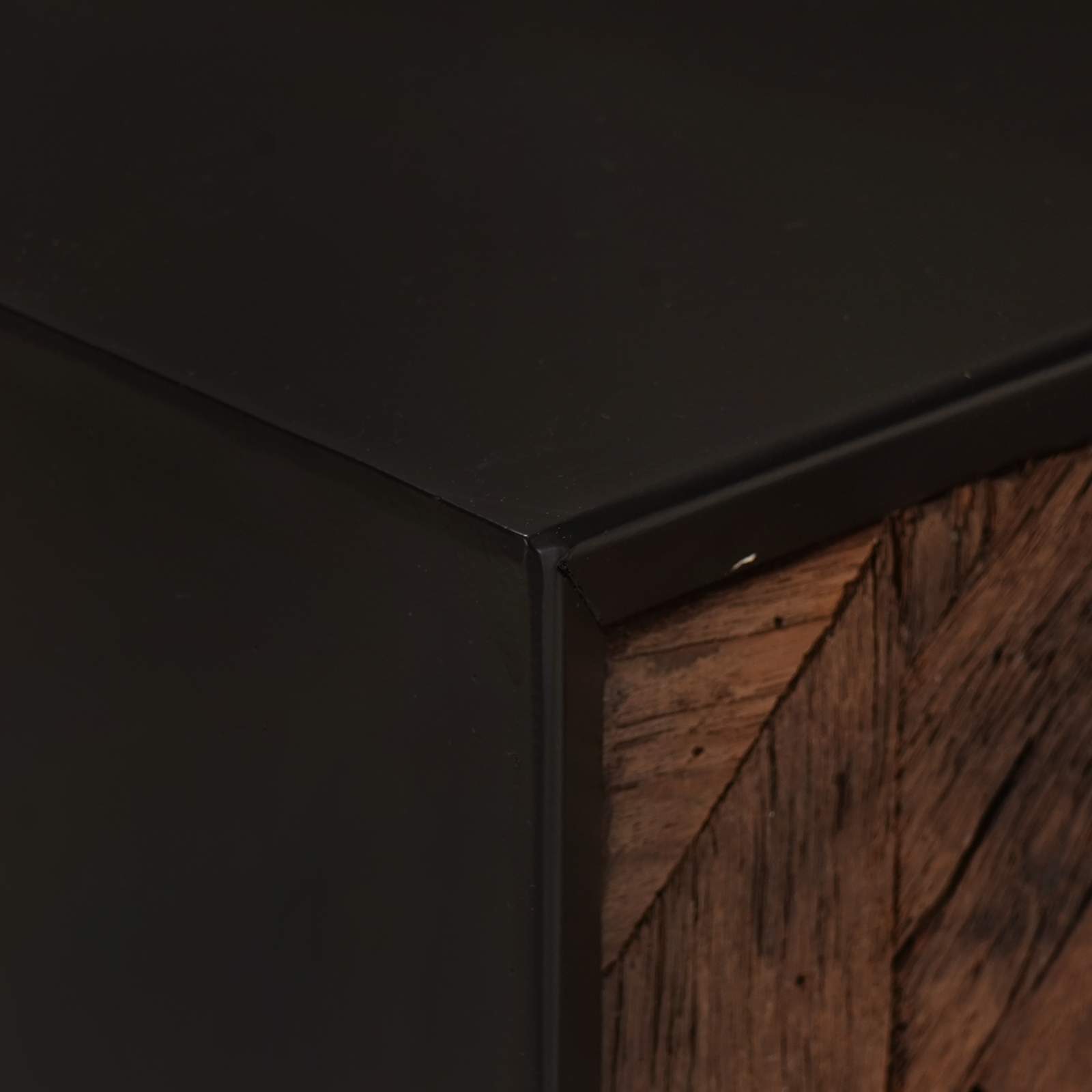 Table de chevet faite main Naturel 40 x 30 x 20 cm