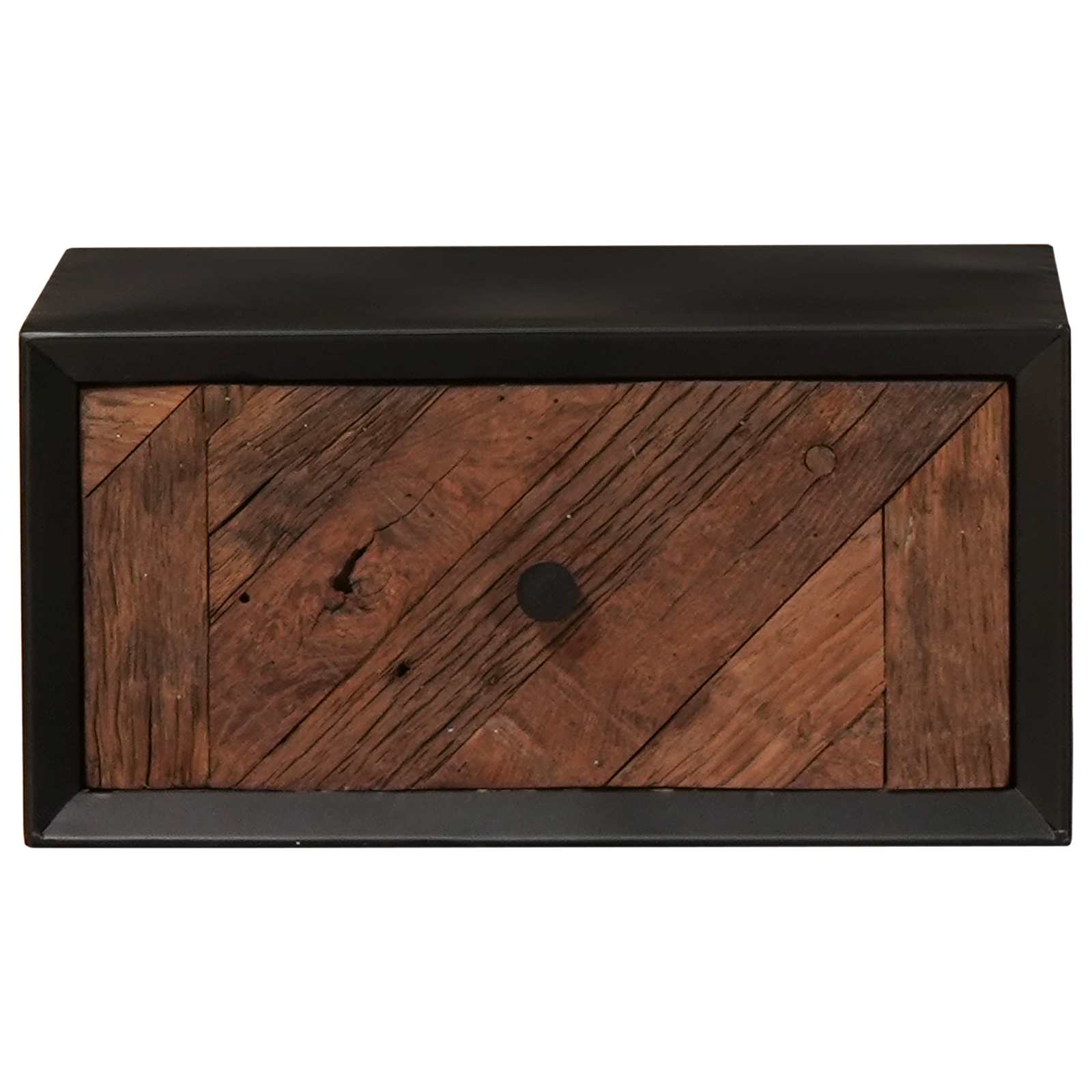 Table de chevet faite main Naturel 40 x 30 x 20 cm
