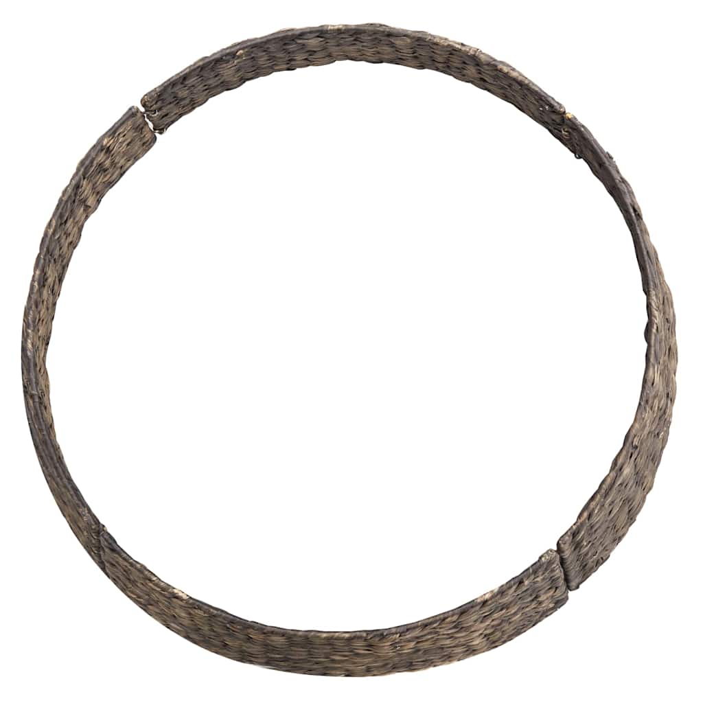 Collier de sapin de Noël Noir 90 x 90 x 28 cm Jacinthe d'eau - XIOS