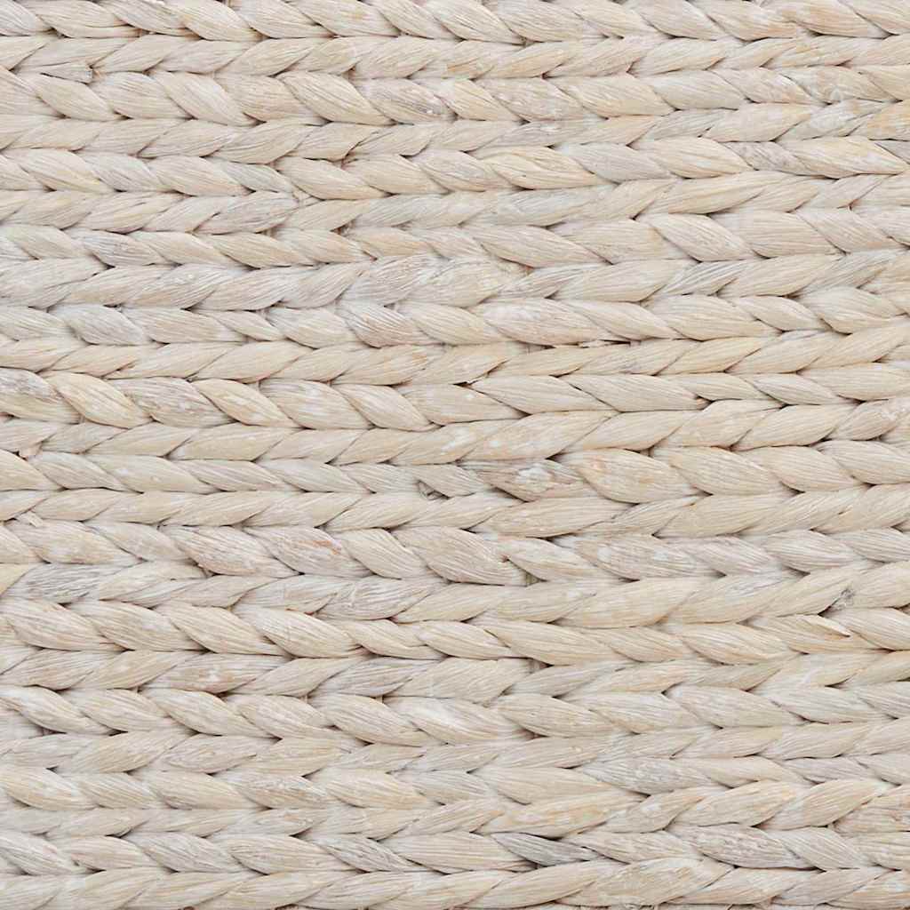 Collier de sapin de Noël Blanc 70 x 70 x 28 cm Jacinthe d'eau - XIOS