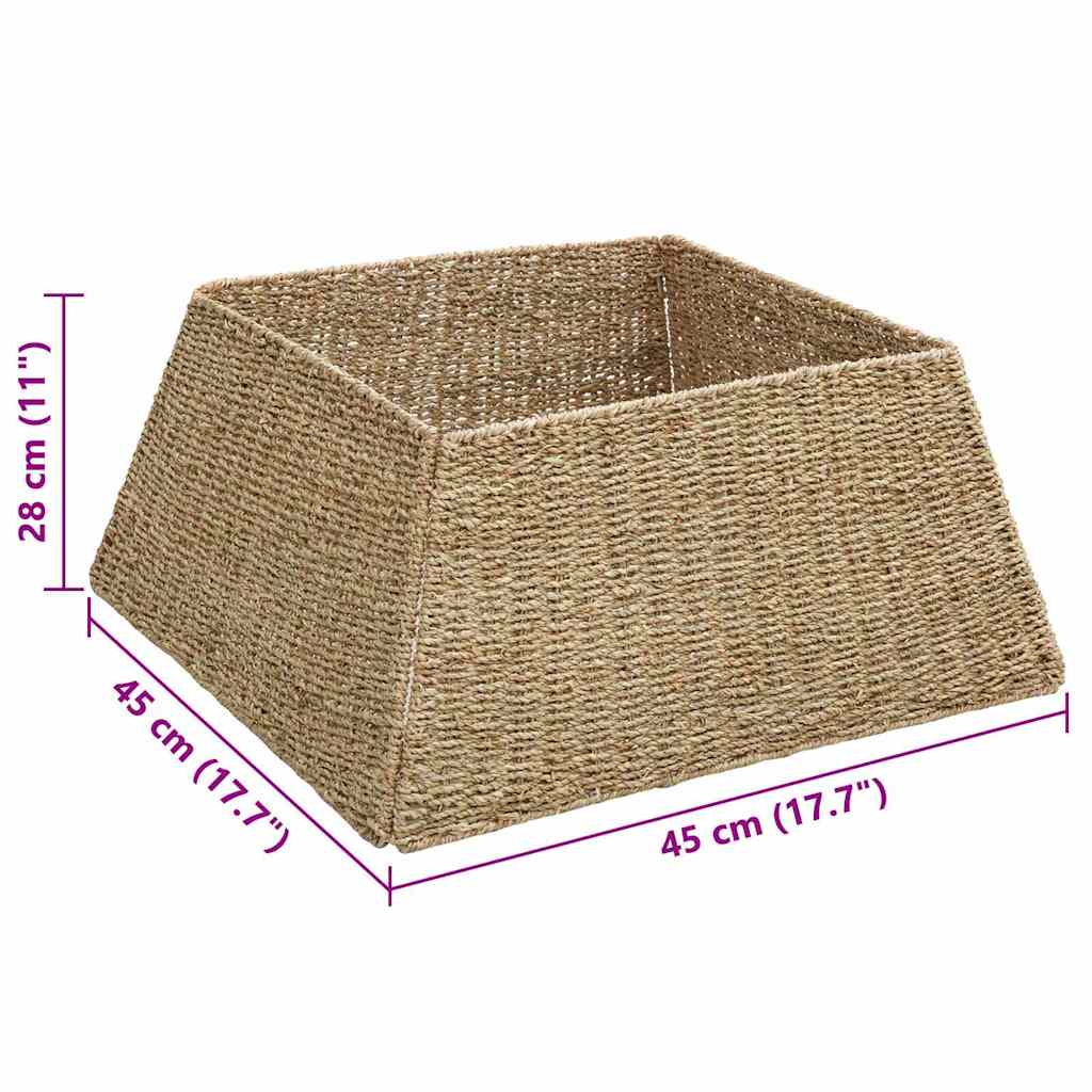 Collier de sapin de Noël Marron 60 x 60 x 28 cm - XIOS