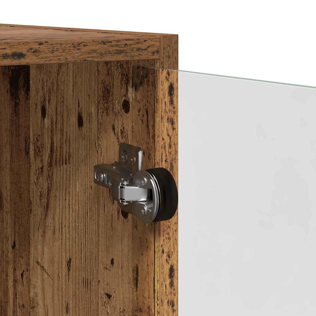 Haut Armoire Bois Ancien 68 x 37 x 142 cm Bois d'ingénierie - XIOS