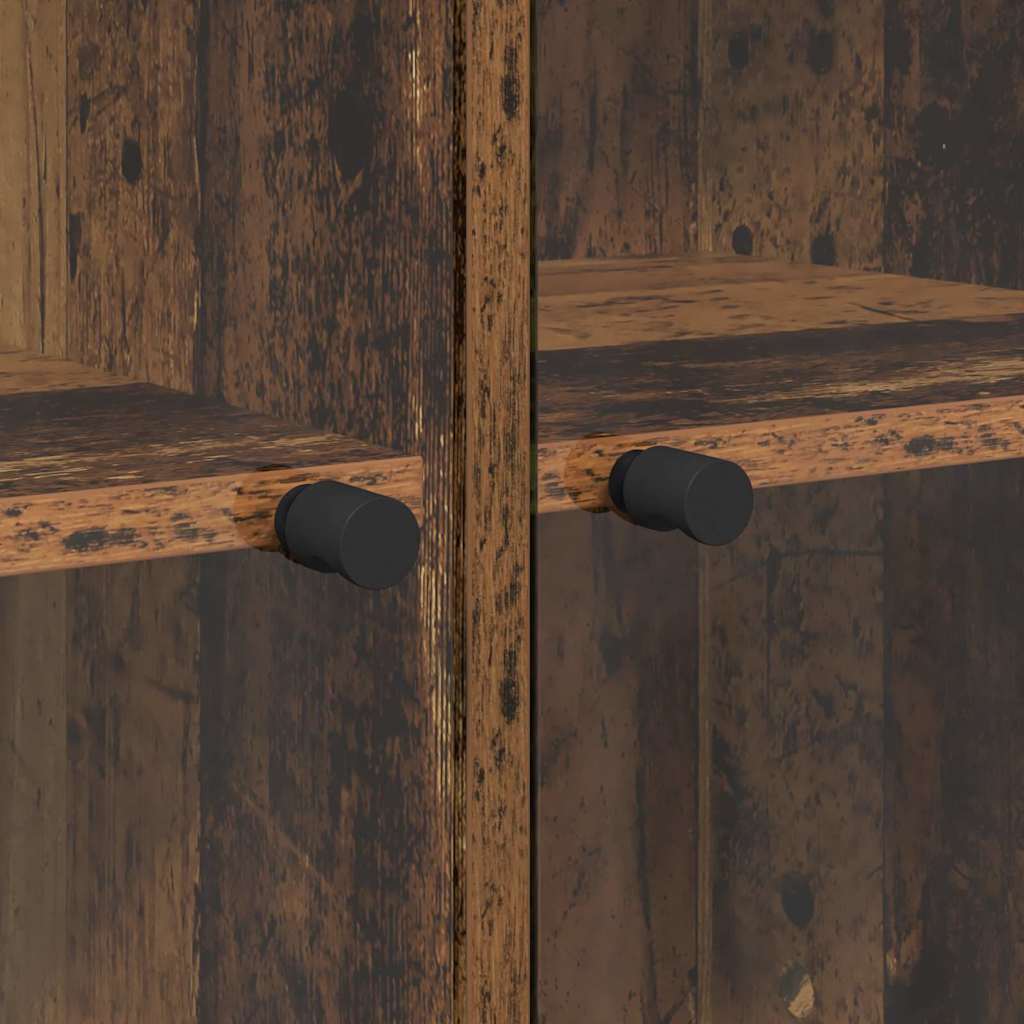 Haut Armoire Bois Ancien 68 x 37 x 142 cm Bois d'ingénierie - XIOS