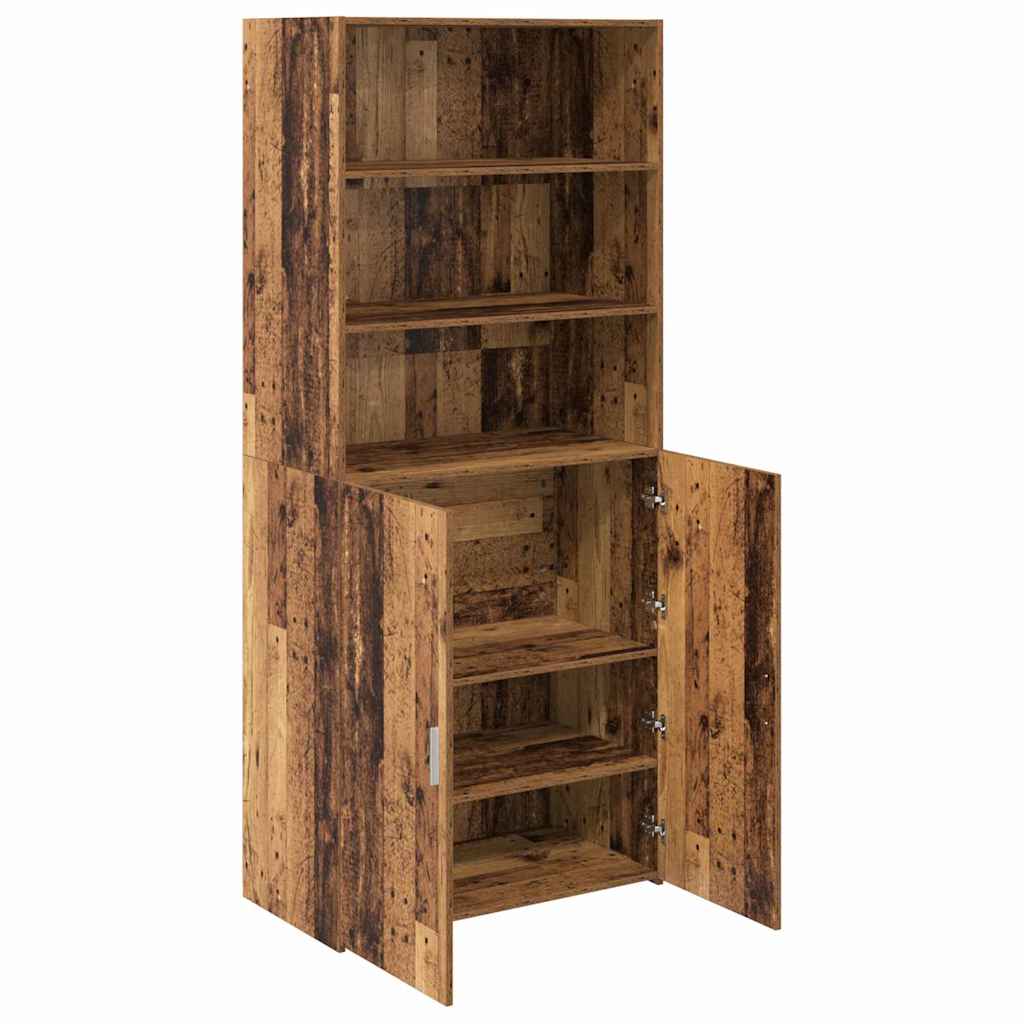 Haut Armoire Bois Ancien 80 x 42,5 x 185 cm Bois d'ingénierie - XIOS