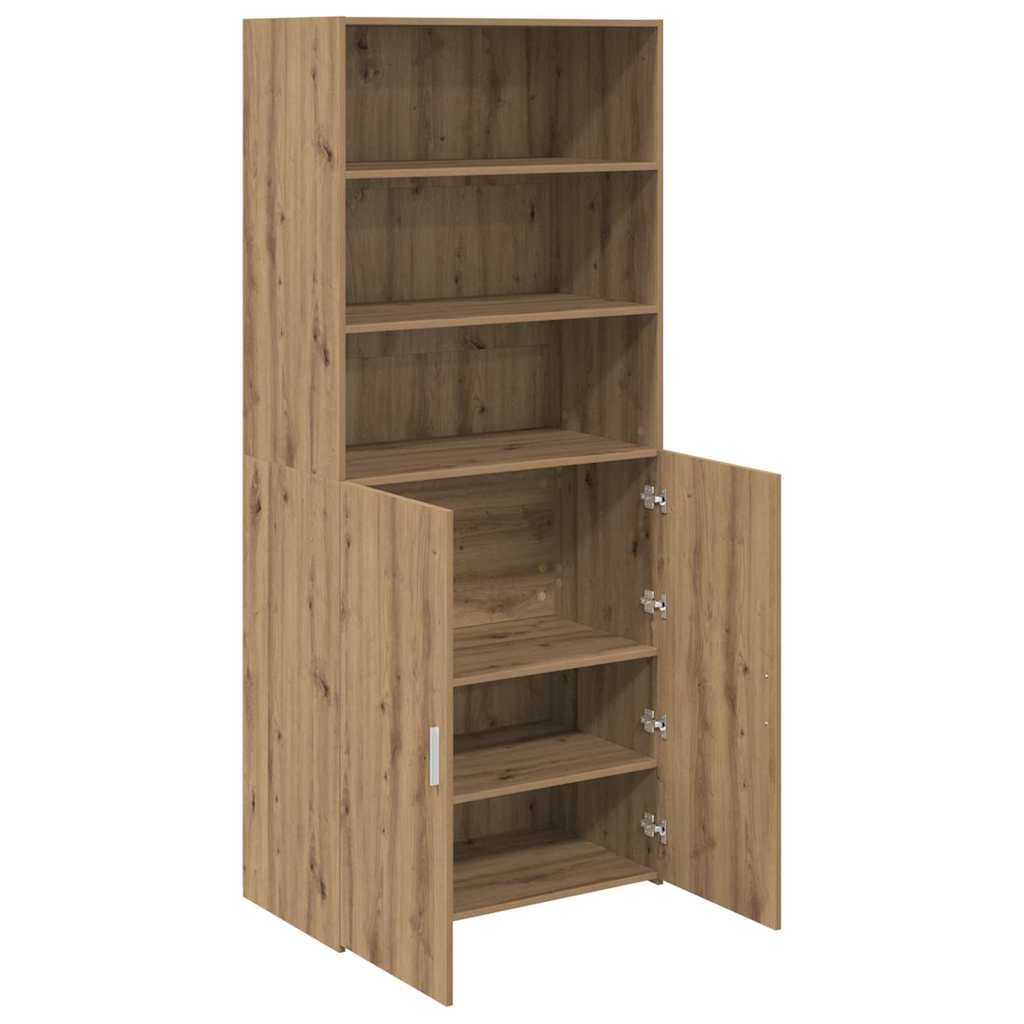 Haut Armoire Chêne artisanal 80 x 42,5 x 185 cm - XIOS