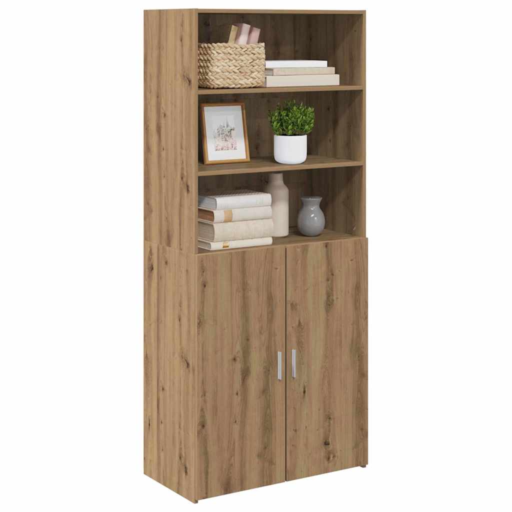 Haut Armoire Chêne artisanal 80 x 42,5 x 185 cm - XIOS