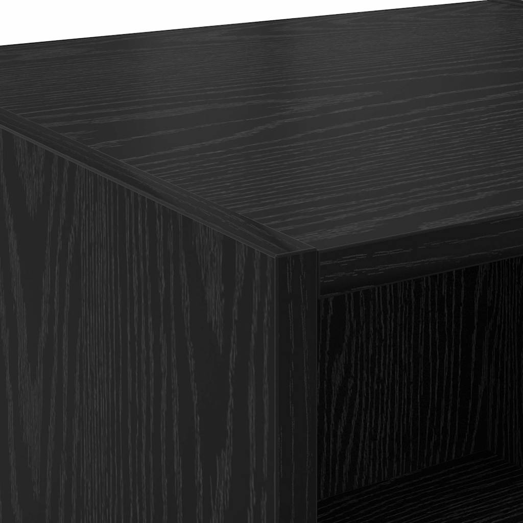 Haut Armoire Chêne noir 80 x 42,5 x 185 cm Bois d'ingénierie - XIOS