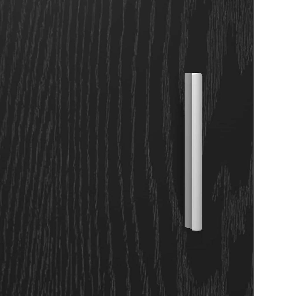 Haut Armoire Chêne noir 80 x 42,5 x 185 cm Bois d'ingénierie - XIOS