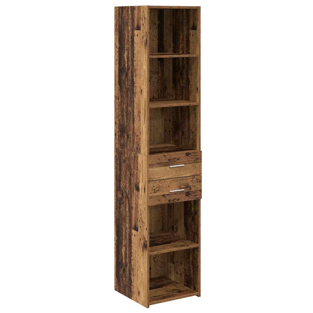 Haut Armoire Bois Ancien 40 x 42,5 x 185 cm Bois d'ingénierie - XIOS