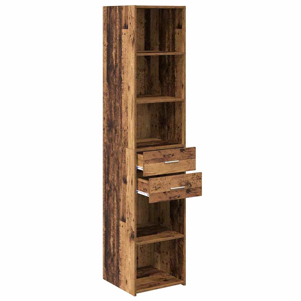 Haut Armoire Bois Ancien 40 x 42,5 x 185 cm Bois d'ingénierie - XIOS