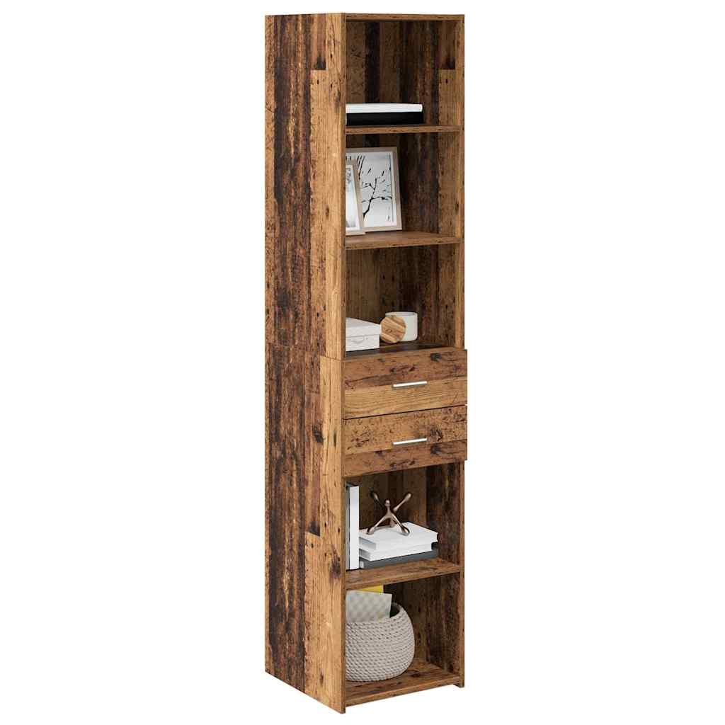 Haut Armoire Bois Ancien 40 x 42,5 x 185 cm Bois d'ingénierie - XIOS
