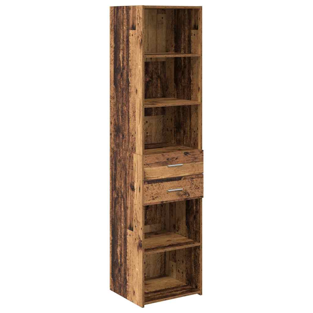 Haut Armoire Bois Ancien 45 x 42,5 x 185 cm Bois d'ingénierie - XIOS