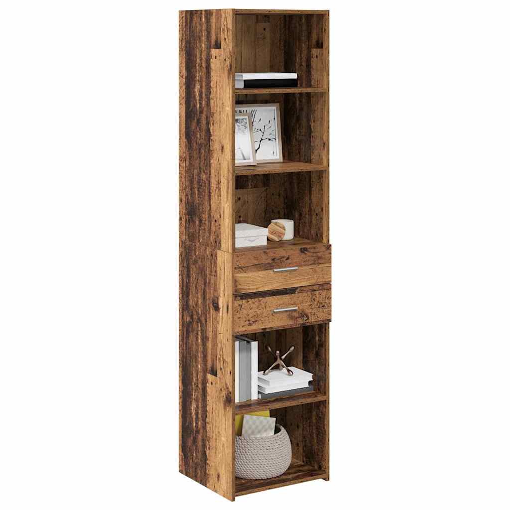 Haut Armoire Bois Ancien 45 x 42,5 x 185 cm Bois d'ingénierie - XIOS