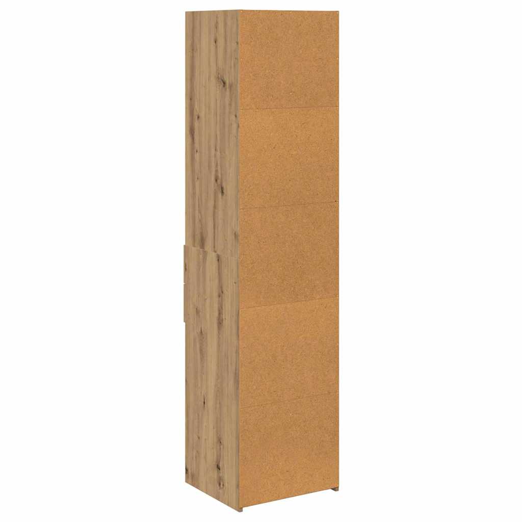 Haut Armoire avec tiroir Chêne artisanal 45 x 42,5 x 185 cm - XIOS