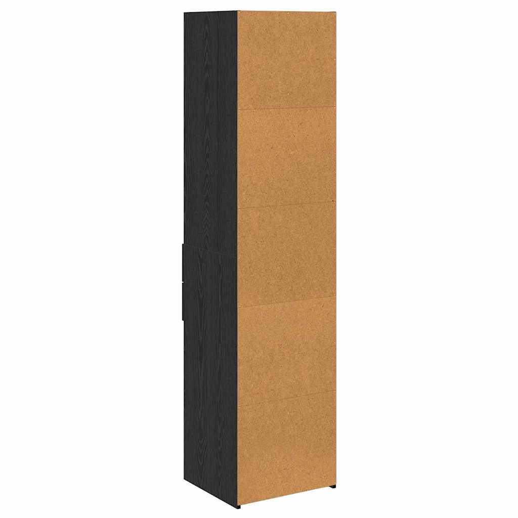 Haut Armoire Chêne noir 45 x 42,5 x 185 cm Bois d'ingénierie - XIOS