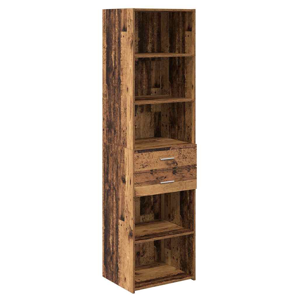 Haut Armoire Bois Ancien 50 x 42,5 x 185 cm Bois d'ingénierie - XIOS