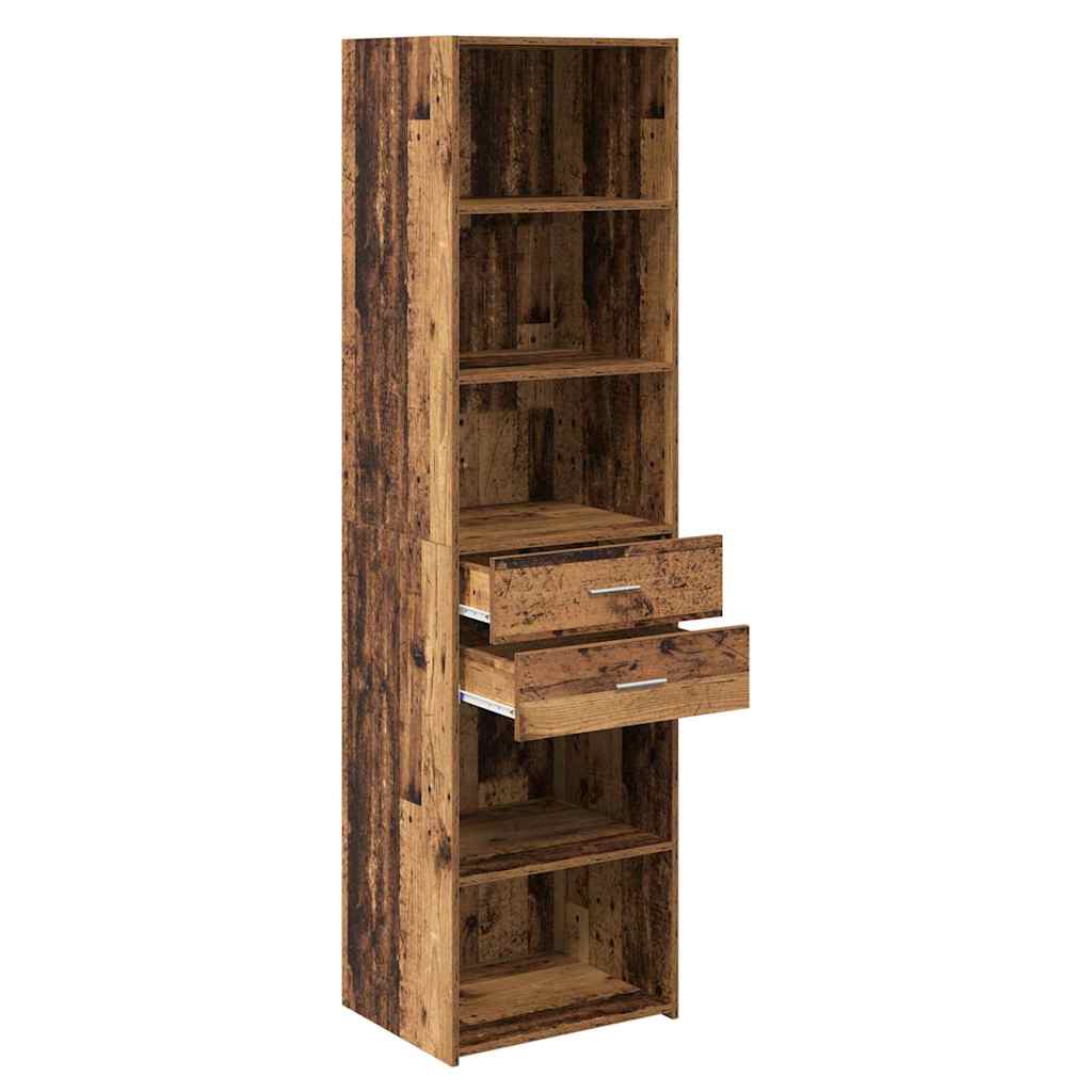 Haut Armoire Bois Ancien 50 x 42,5 x 185 cm Bois d'ingénierie - XIOS