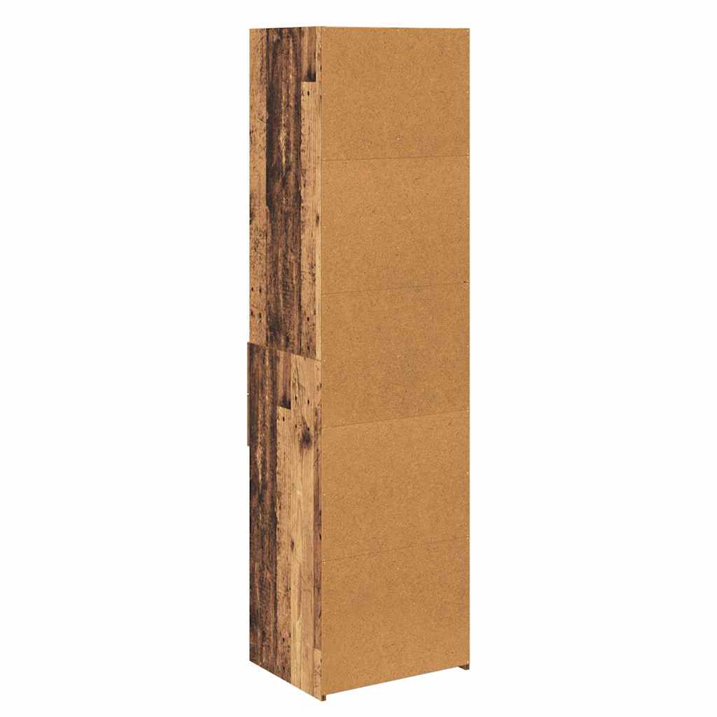 Haut Armoire Bois Ancien 50 x 42,5 x 185 cm Bois d'ingénierie - XIOS