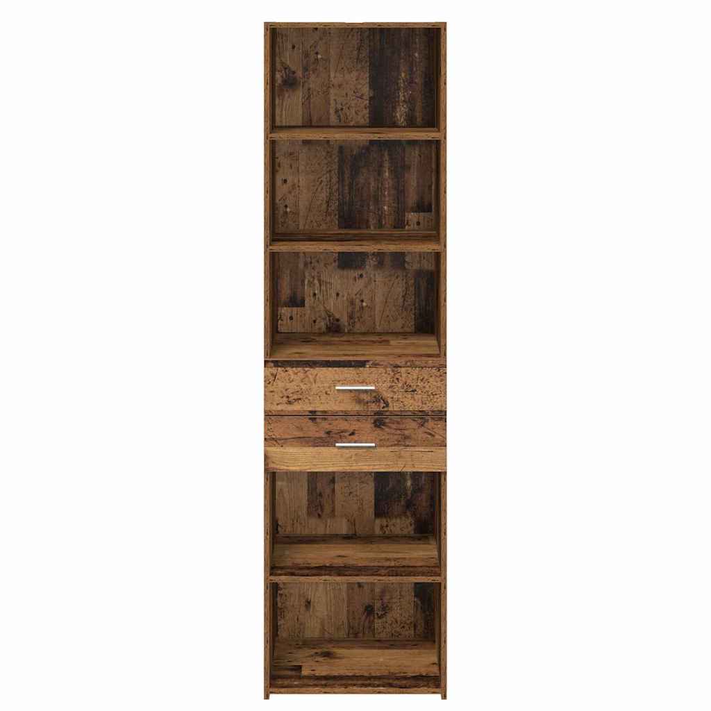 Haut Armoire Bois Ancien 50 x 42,5 x 185 cm Bois d'ingénierie - XIOS