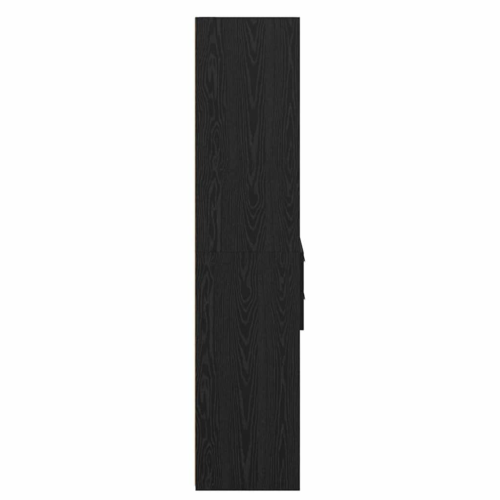 Haut Armoire Chêne noir 50 x 42,5 x 185 cm Bois d'ingénierie - XIOS