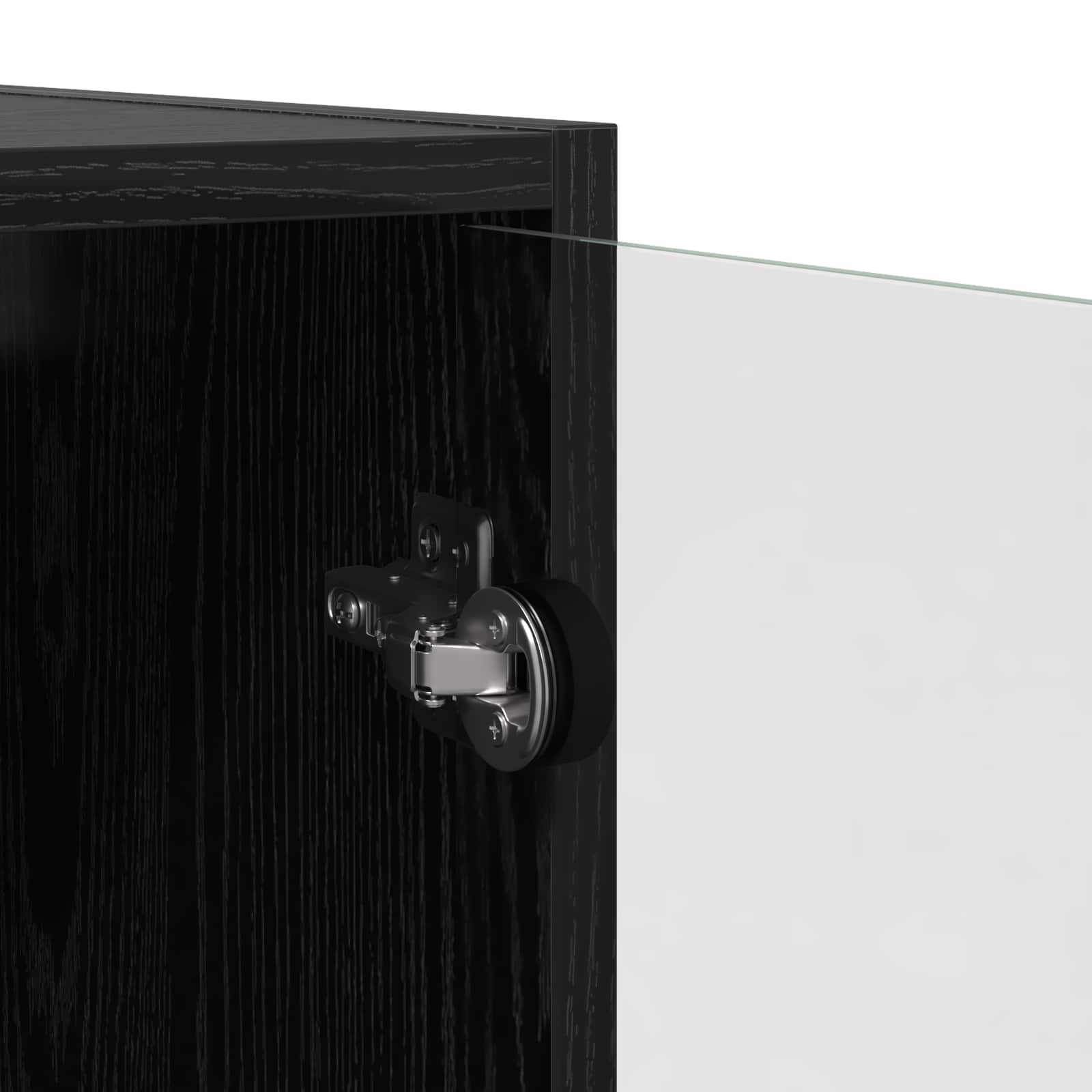 Haut Armoire 2 pc Chêne noir 68 x 37 x 142 cm Bois d'ingénierie - XIOS