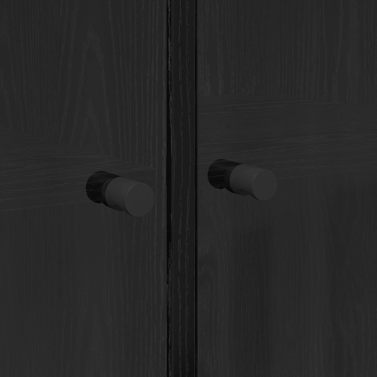Haut Armoire 2 pc Chêne noir 68 x 37 x 142 cm Bois d'ingénierie - XIOS