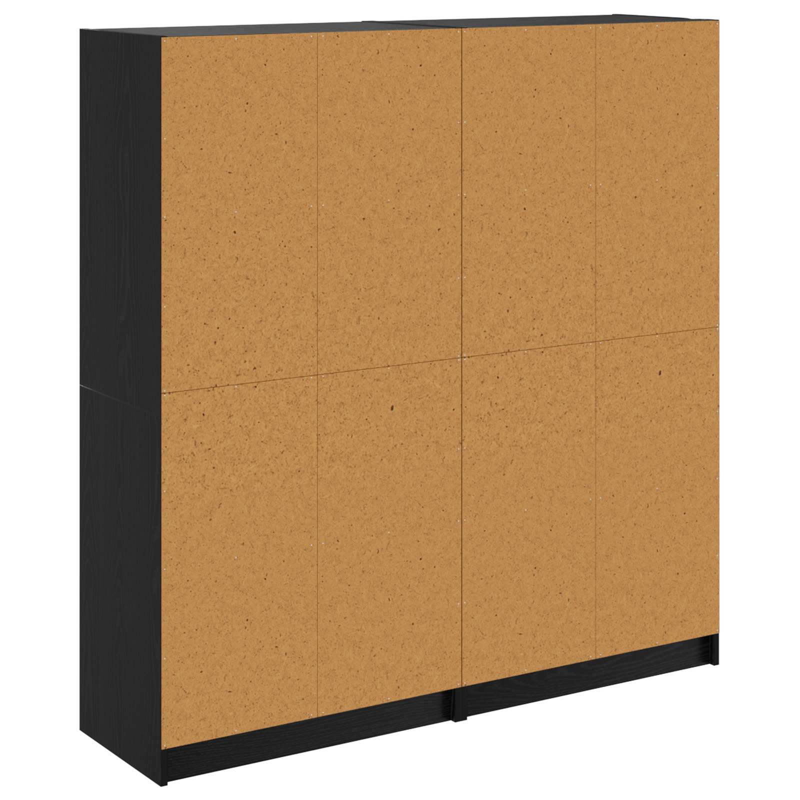 Haut Armoire 2 pc Chêne noir 68 x 37 x 142 cm Bois d'ingénierie - XIOS
