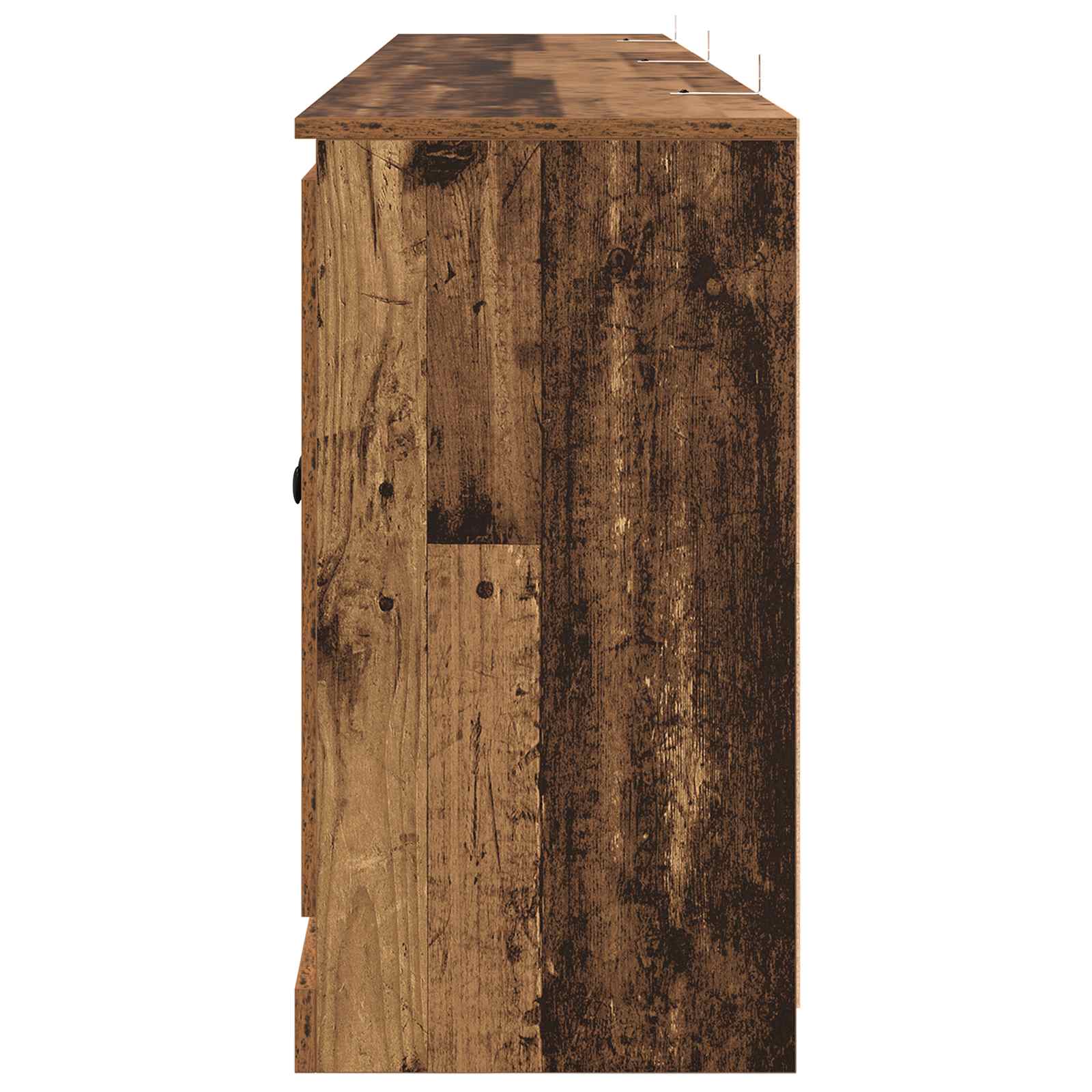 Buffets 3 pc Bois ancien 210 x 35,5 x 67,5 cm Bois d'ingénierie