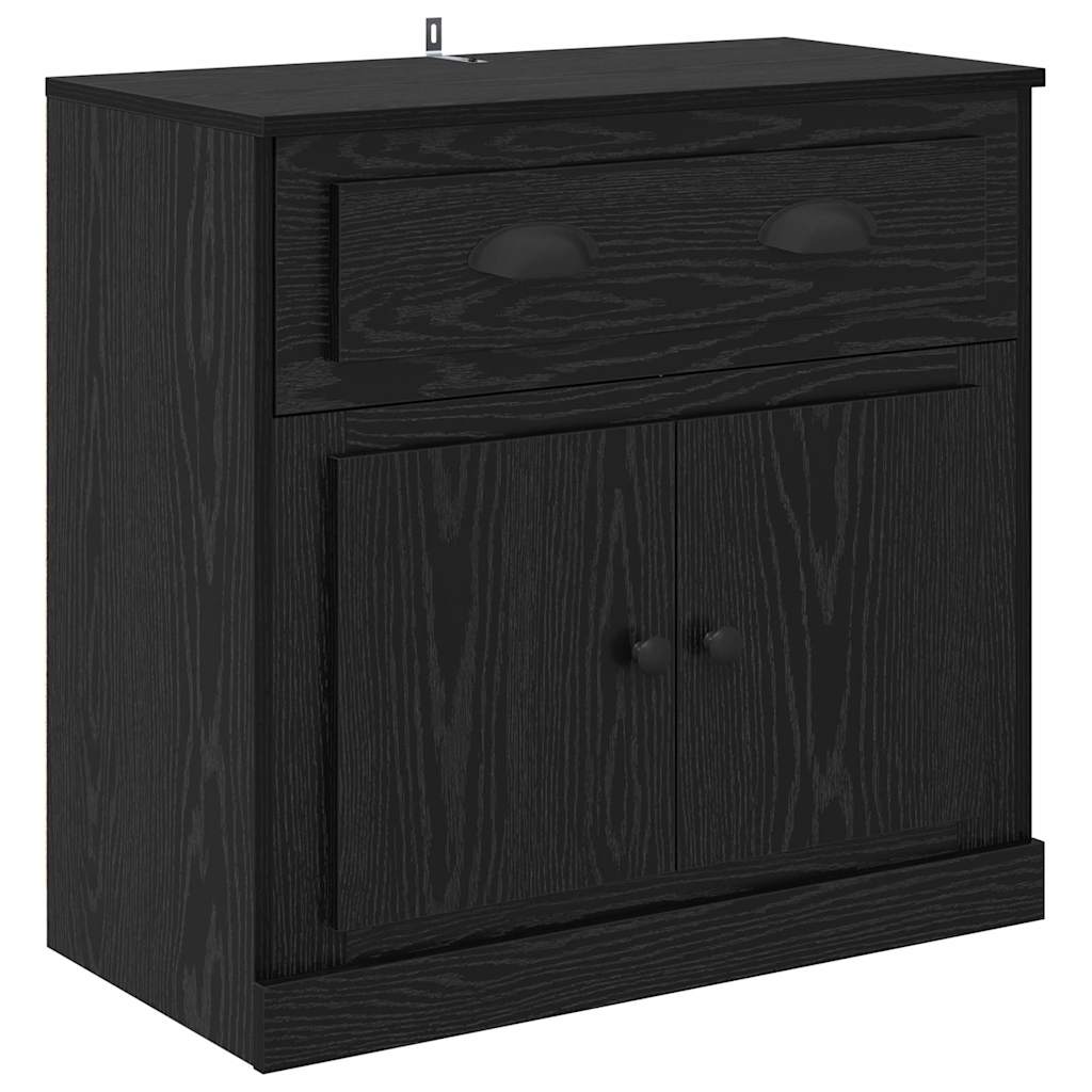 Buffets 2 pcs Chêne noir 70 x 35,5 x 67,5 cm Bois d'ingénierie - XIOS