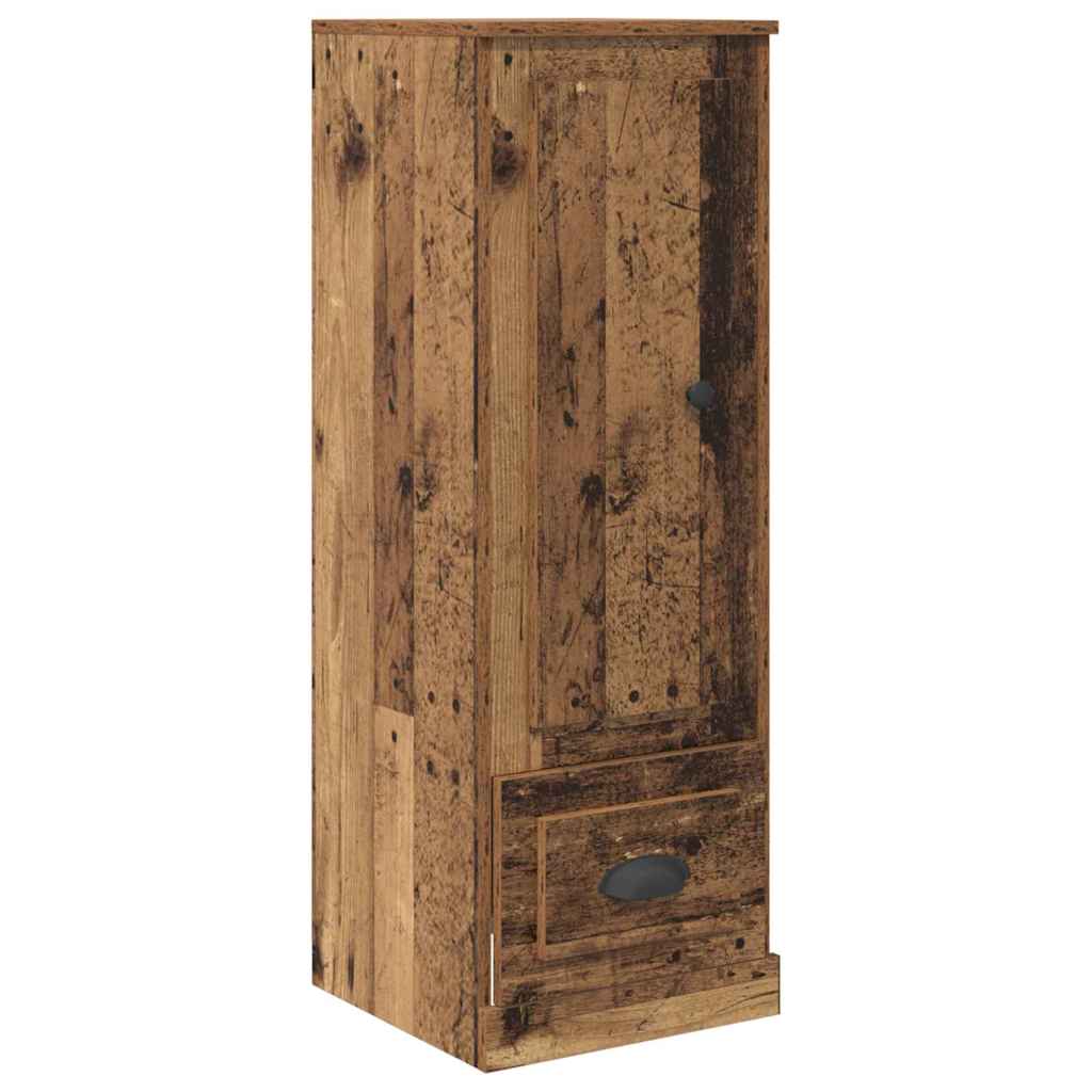 Haut Armoire avec tiroir 3 pcs Bois Ancien Bois d'ingénierie - XIOS
