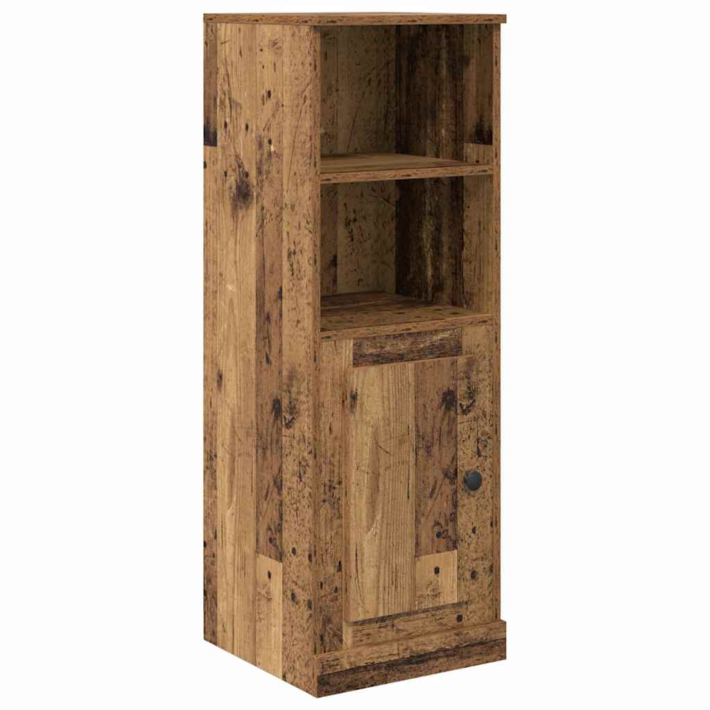Haut Armoire avec tiroir 3 pcs Bois Ancien Bois d'ingénierie - XIOS