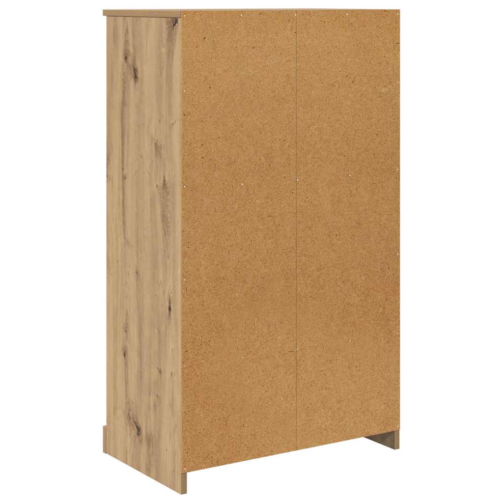 Haut Armoire 3 pcs Chêne artisanal Bois d'ingénierie - XIOS