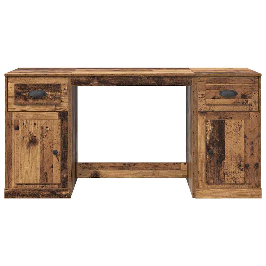 Bureau avec armoire avec tiroir Bois Ancien 154,5 x 50 x 75 cm - XIOS
