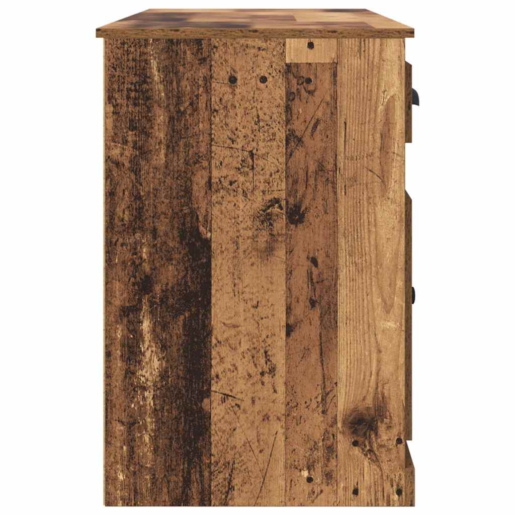 Bureau avec armoire avec tiroir Bois Ancien 154,5 x 50 x 75 cm - XIOS