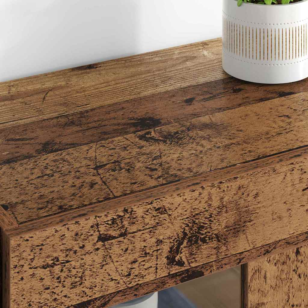 Armoires Murailles 2 pcs Bois Ancien 69,5 x 34 x 90 cm - XIOS