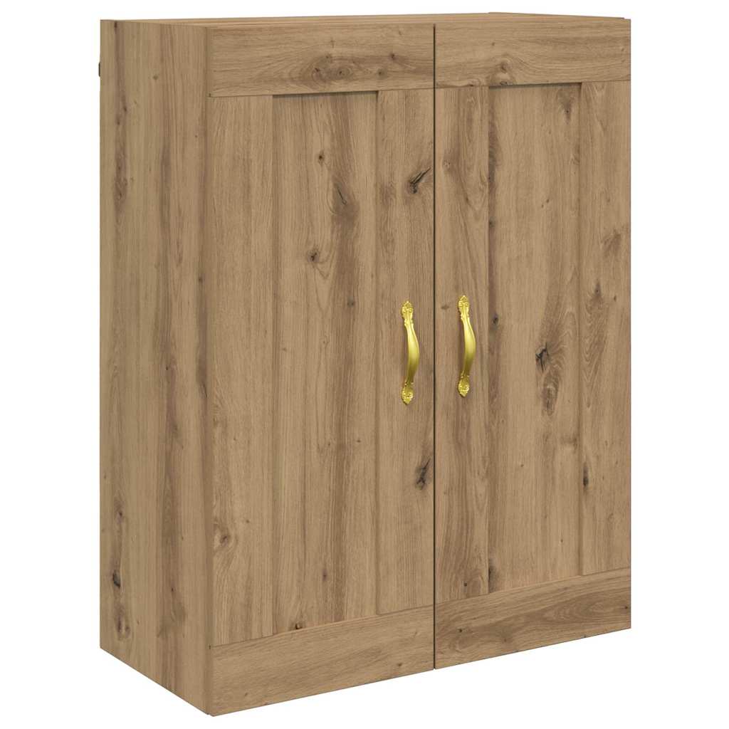 Meuble mural 2 pcs Chêne artisanal 69,5 x 34 x 90 cm - XIOS
