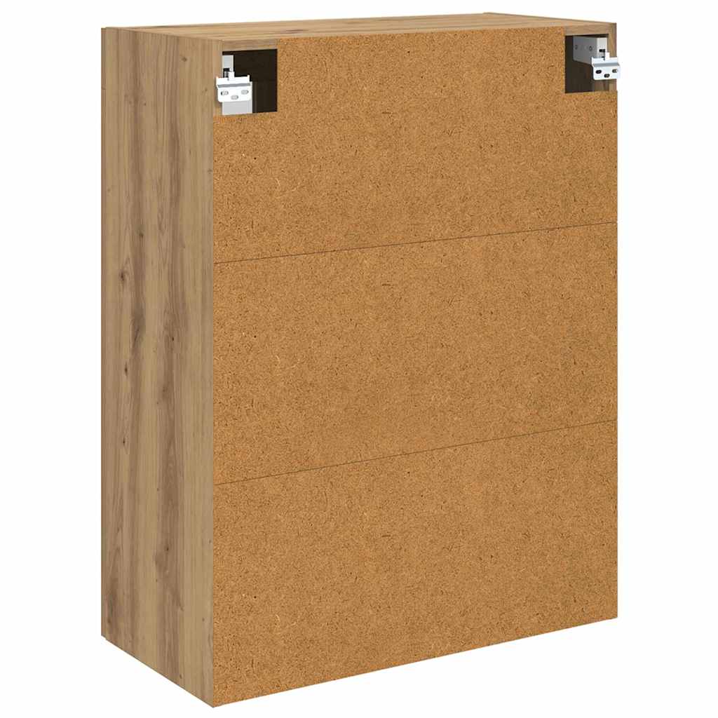Meuble mural 2 pcs Chêne artisanal 69,5 x 34 x 90 cm - XIOS