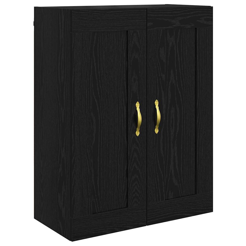 Meuble mural Montage mural 2 pcs Chêne noir 69,5 x 34 x 90 cm - XIOS
