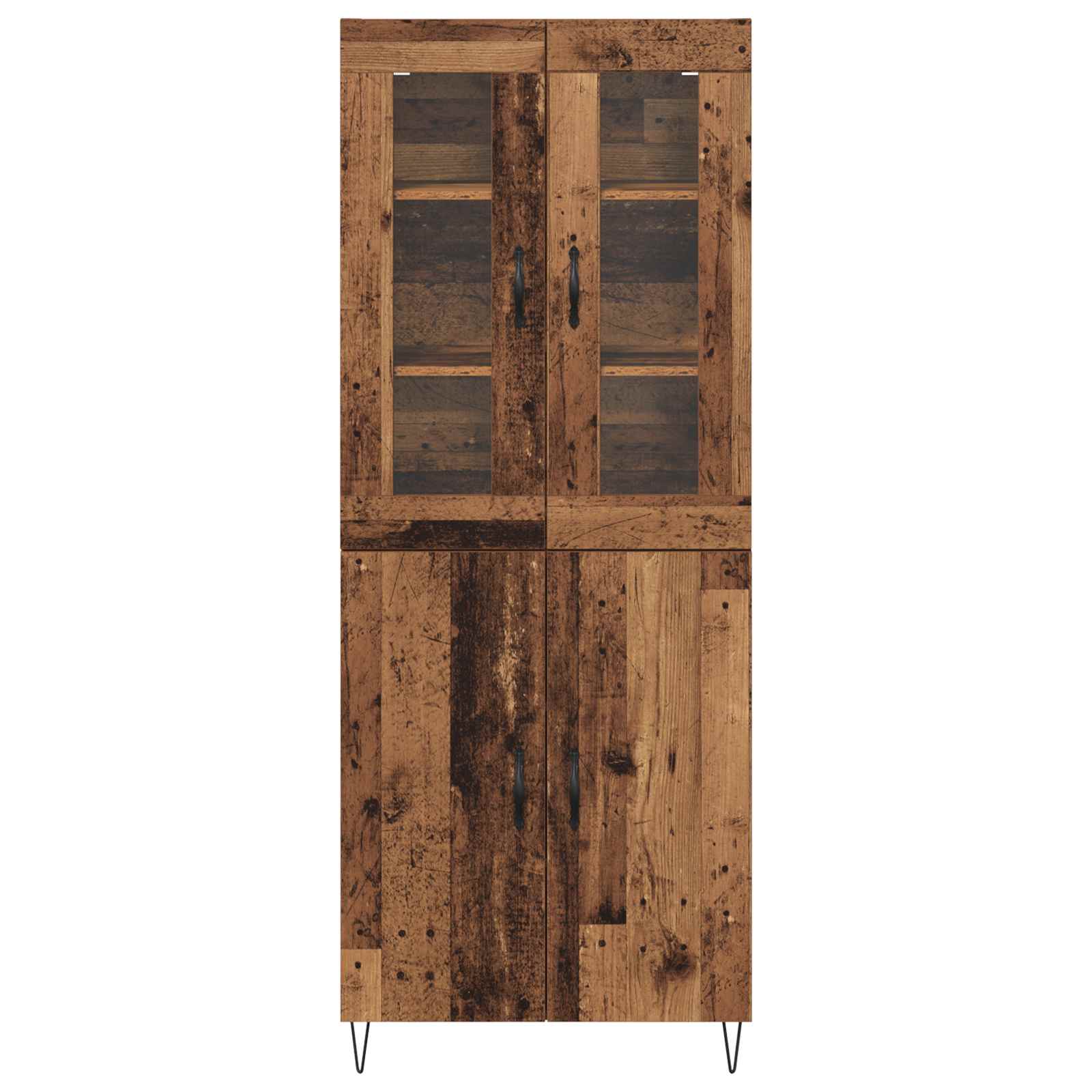 Haut Armoire Bois Ancien 69,5 x 34 x 180 cm Bois d'ingénierie - XIOS