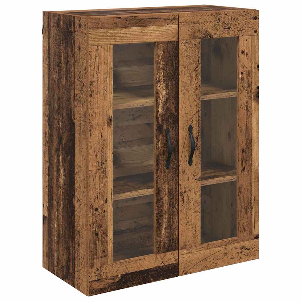 Haut Armoire Bois Ancien 69,5 x 34 x 90 cm Bois d'ingénierie - XIOS