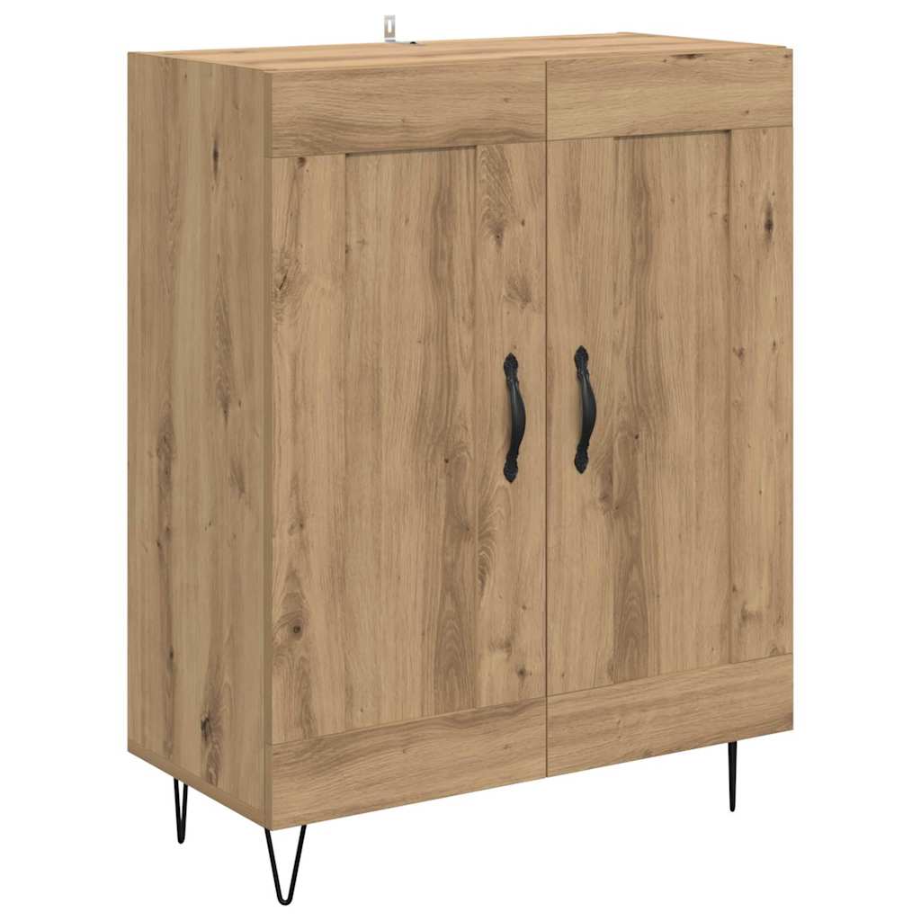 Haut Armoire Chêne artisanal 69,5 x 34 x 180 cm - XIOS