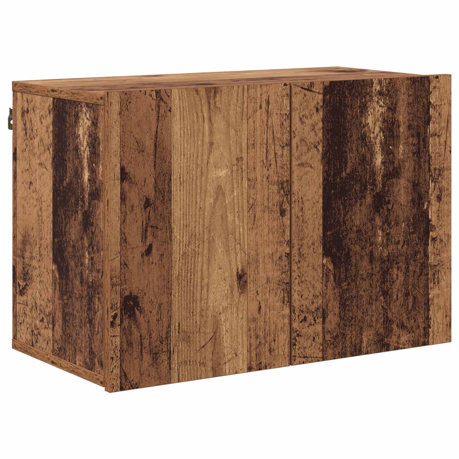 Unité murale de TV 5 pcs Bois Ancien Bois d'ingénierie - XIOS
