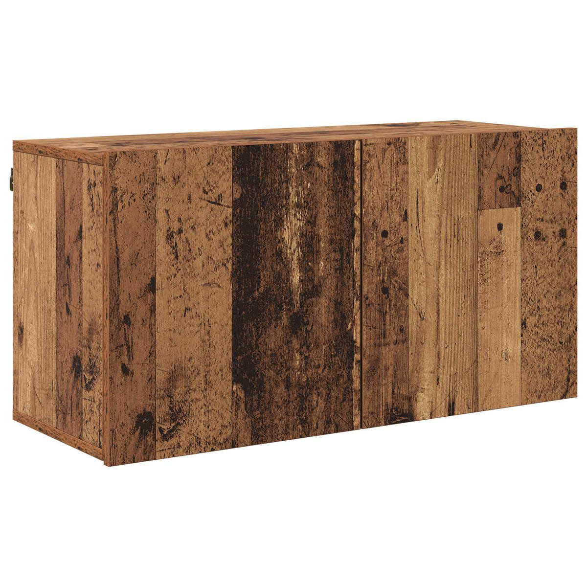 Unité murale de TV 5 pc Bois Ancien Bois d'ingénierie