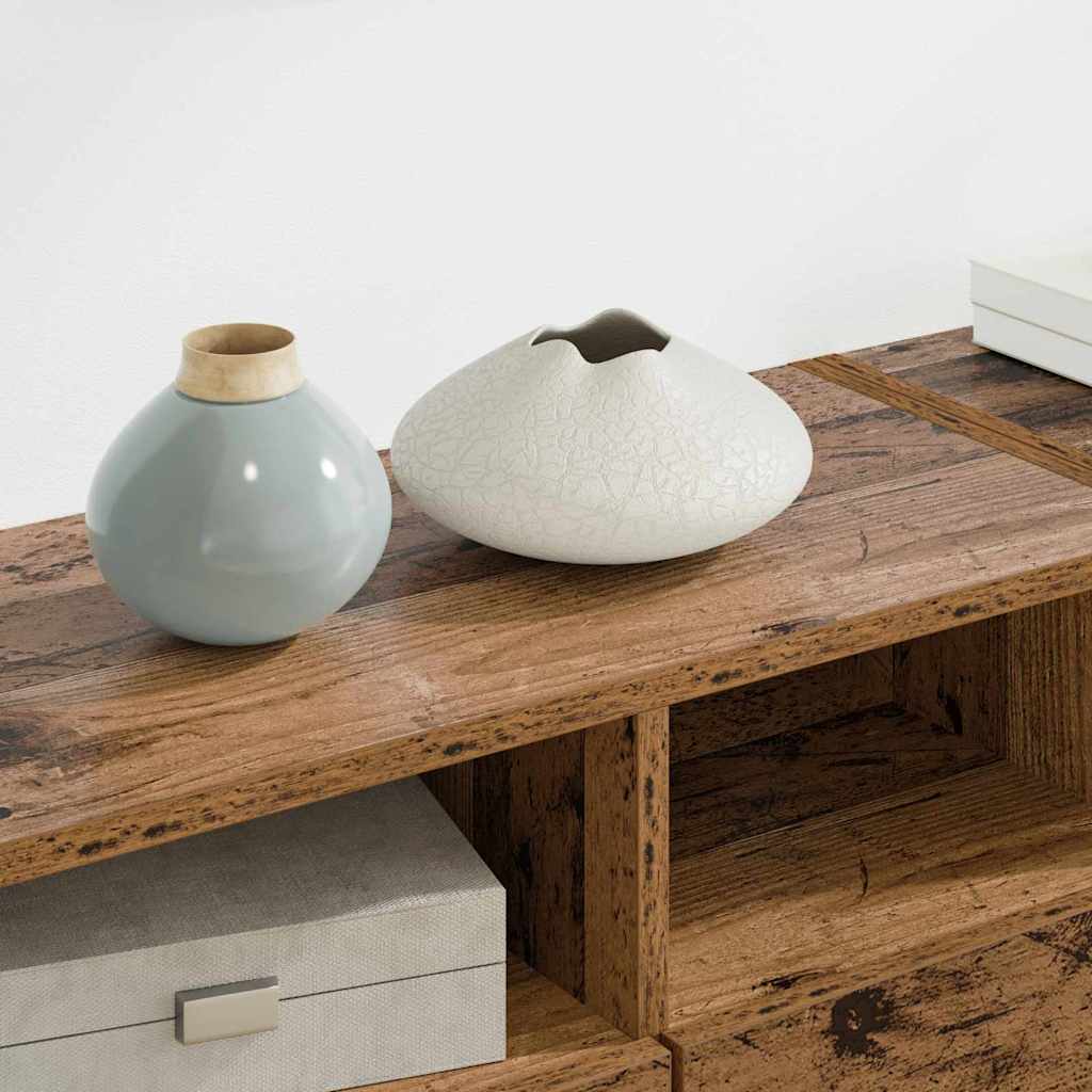 Meubles TV muraux 4 pcs Bois Ancien Bois d'ingénierie - XIOS