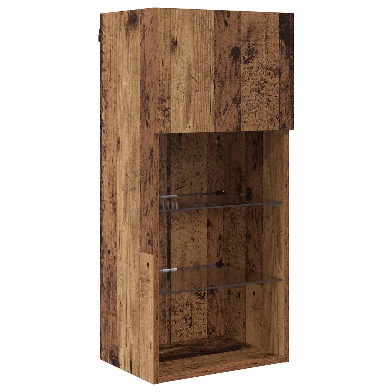 Meubles TV muraux 6 pcs Chêne noir Bois d'ingénierie - XIOS
