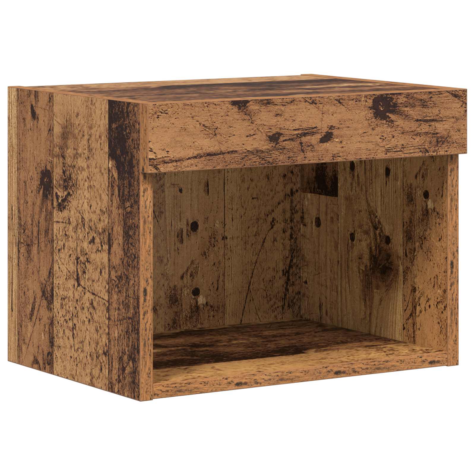 Meubles TV muraux 6 pcs Chêne noir Bois d'ingénierie - XIOS
